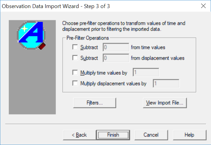 Import Wizard Step 3
