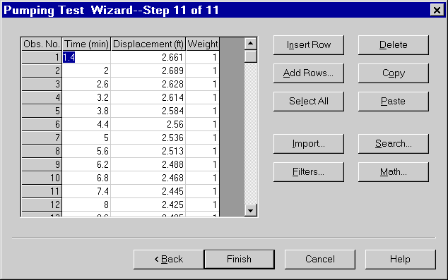 Pumping Test Wizard Step 11 Paste.gif (11390 bytes)