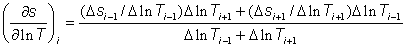 Bourdet derivative